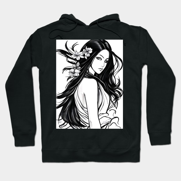 Most Ratchet Asian Girl Hoodie by animegirlnft